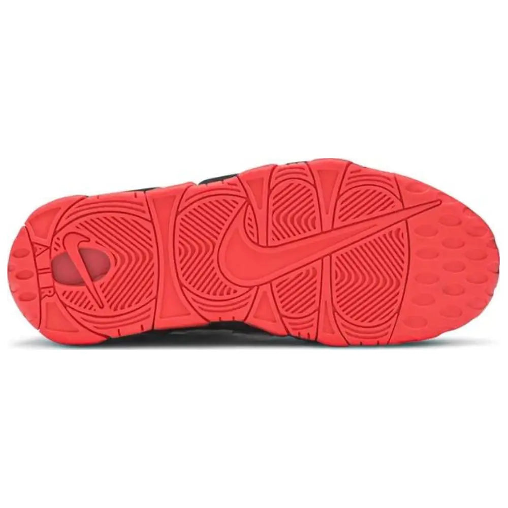 Nike Air More Uptempo Black White Laser Crimson NIKE