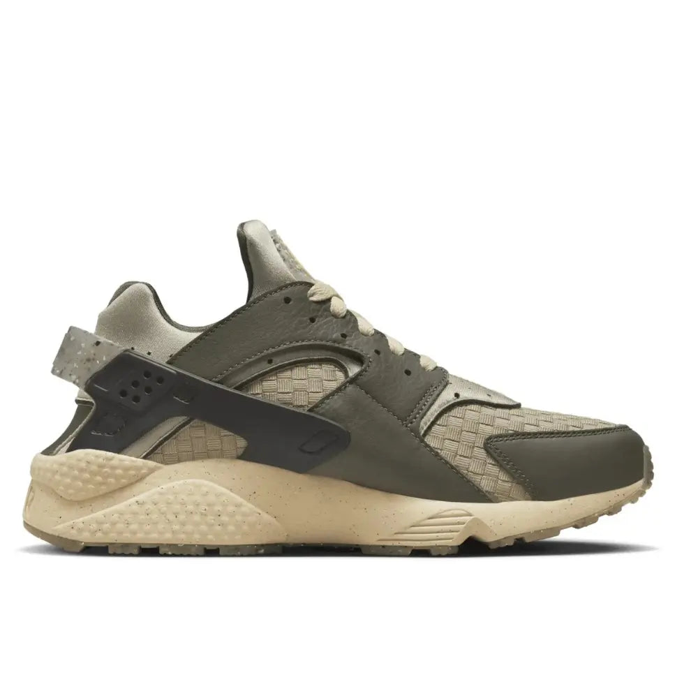 Nike Air Huarache Crater Cargo Khaki Limestone - Side View