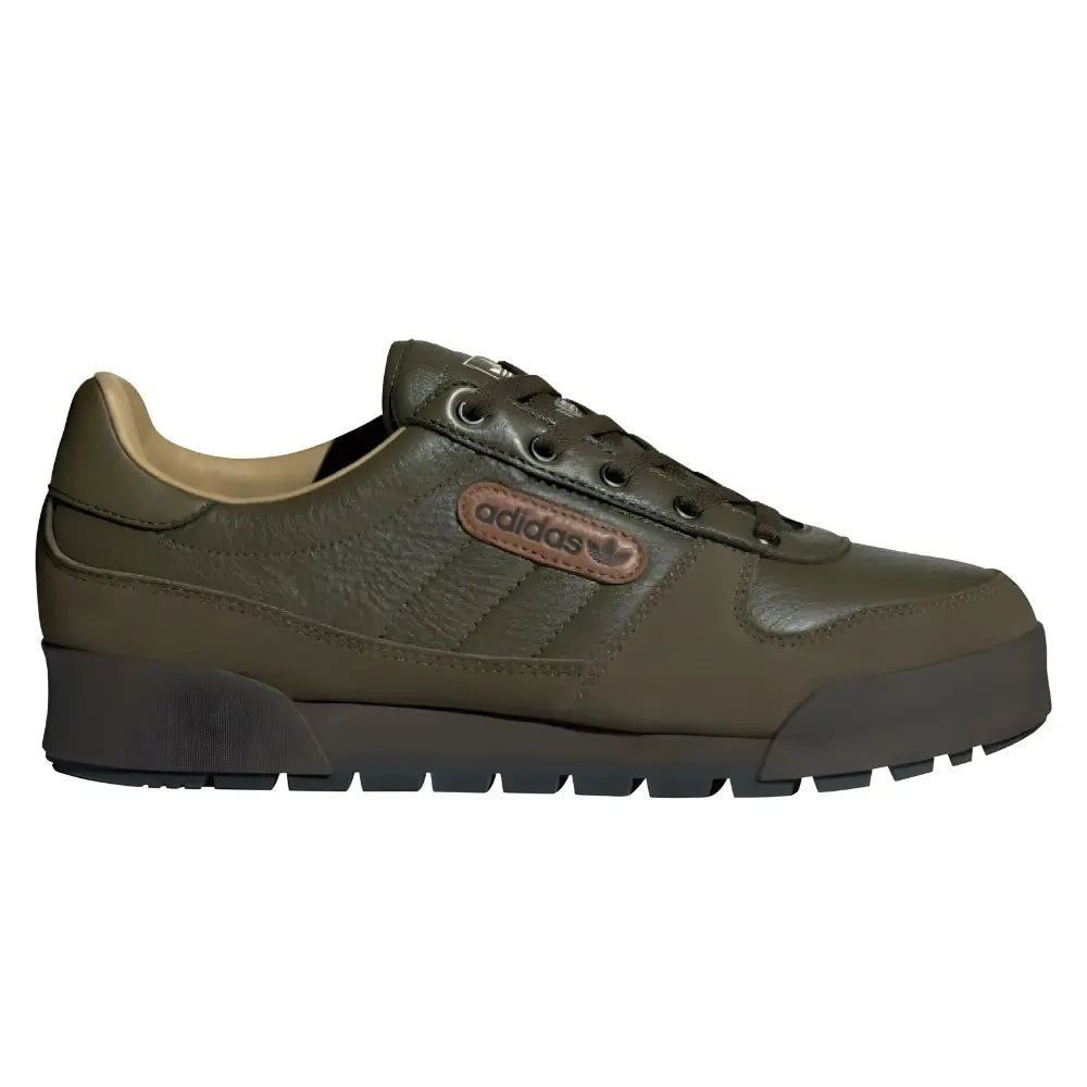 Adidas Carnforth SPZL Trace Olive Golden Beige Dark Brown 1