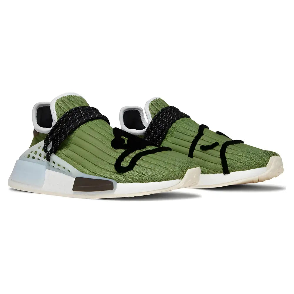 Adidas NMD Hu Pharrell X Billionaire Boys Club Running Dog Green 3