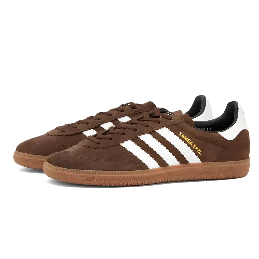 Adidas Samba Deco SPZL Brown, White And Gum 2