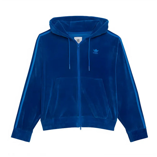 Adidas x Jeremy Scott Full Zip Hoodie Blue 1