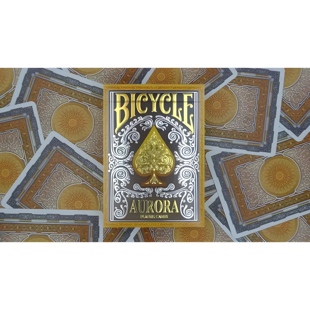 Bicycle Aurora Premium Gold Silver Deck 2