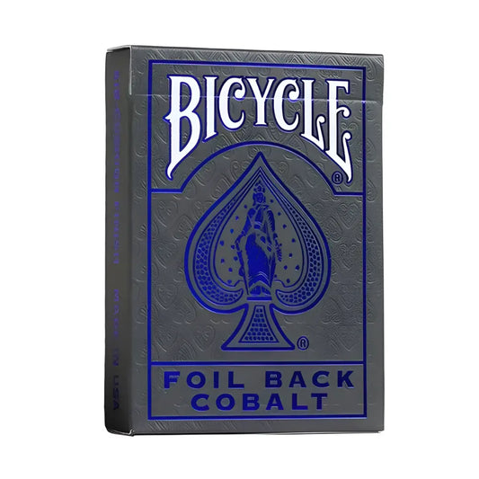 Bicycle Foil Back Cobalt 1