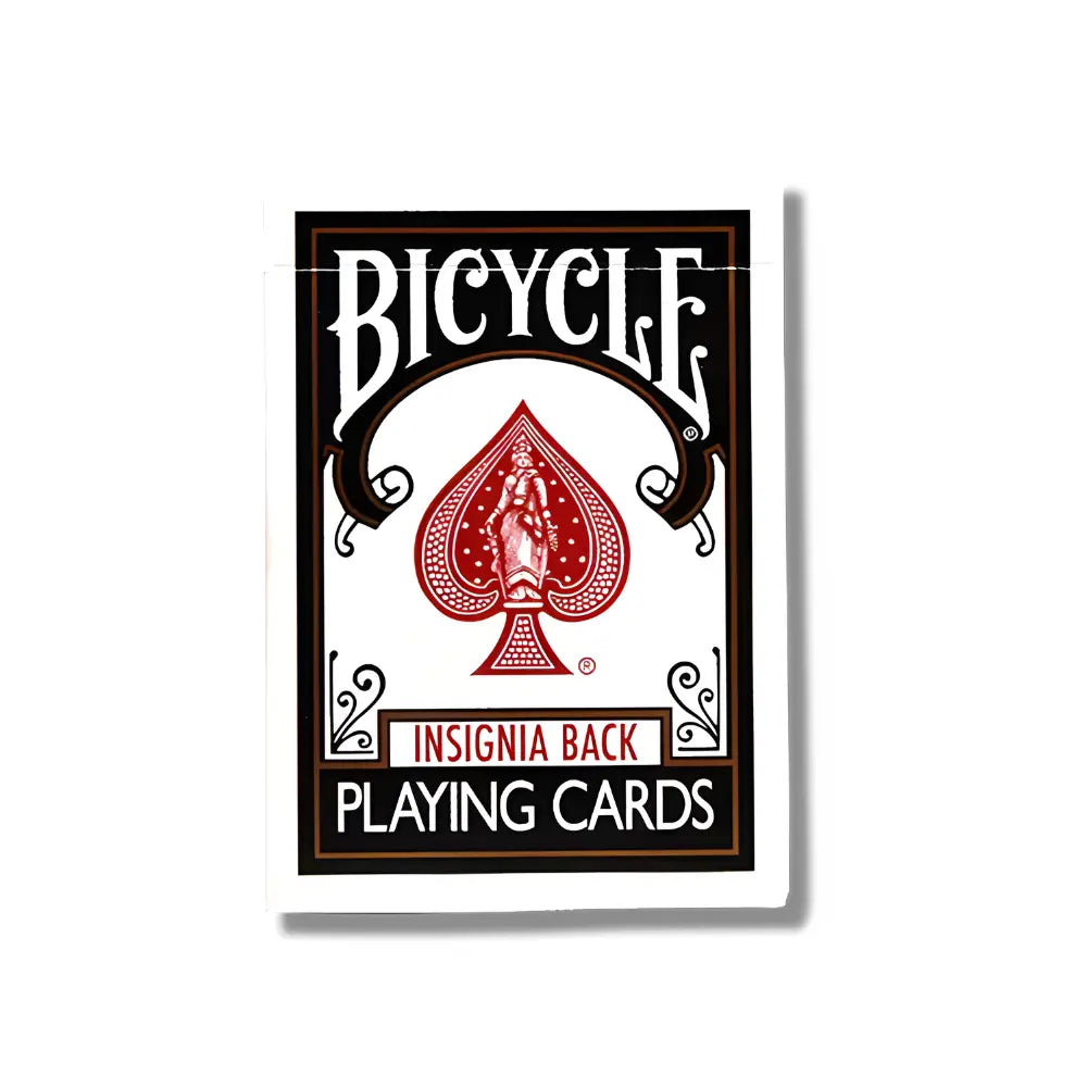 Bicycle Insignia Black Playing Cards 1