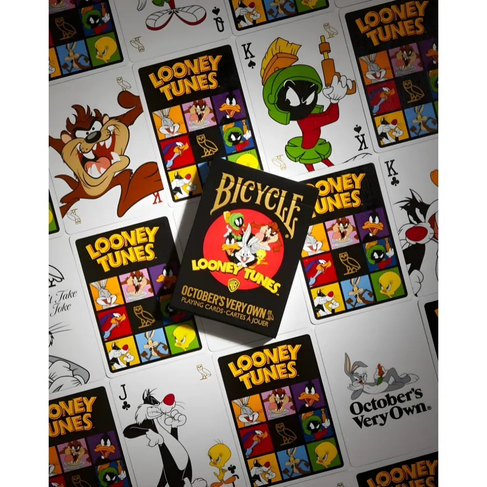 Bicycle X Looney Tunes Playing Cards Black Bicycle