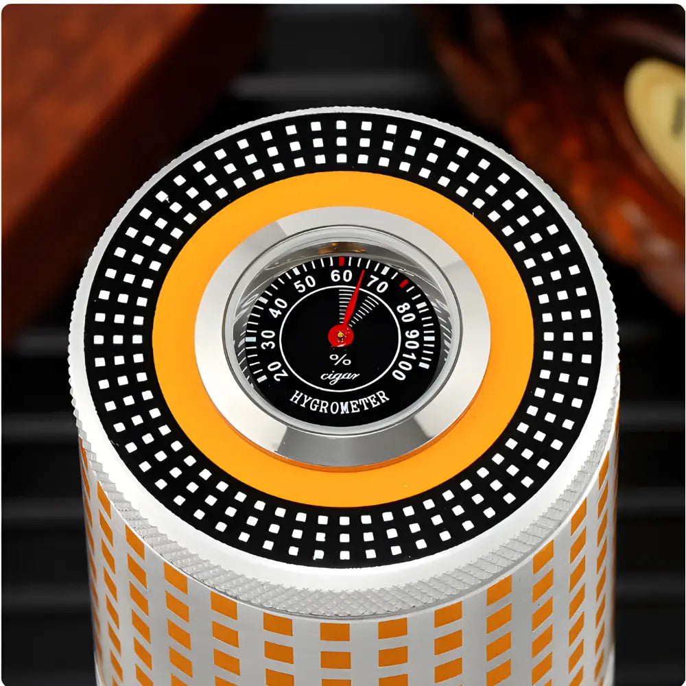 Cigar Tube Jar Hygrometer Mini Humidifier 2