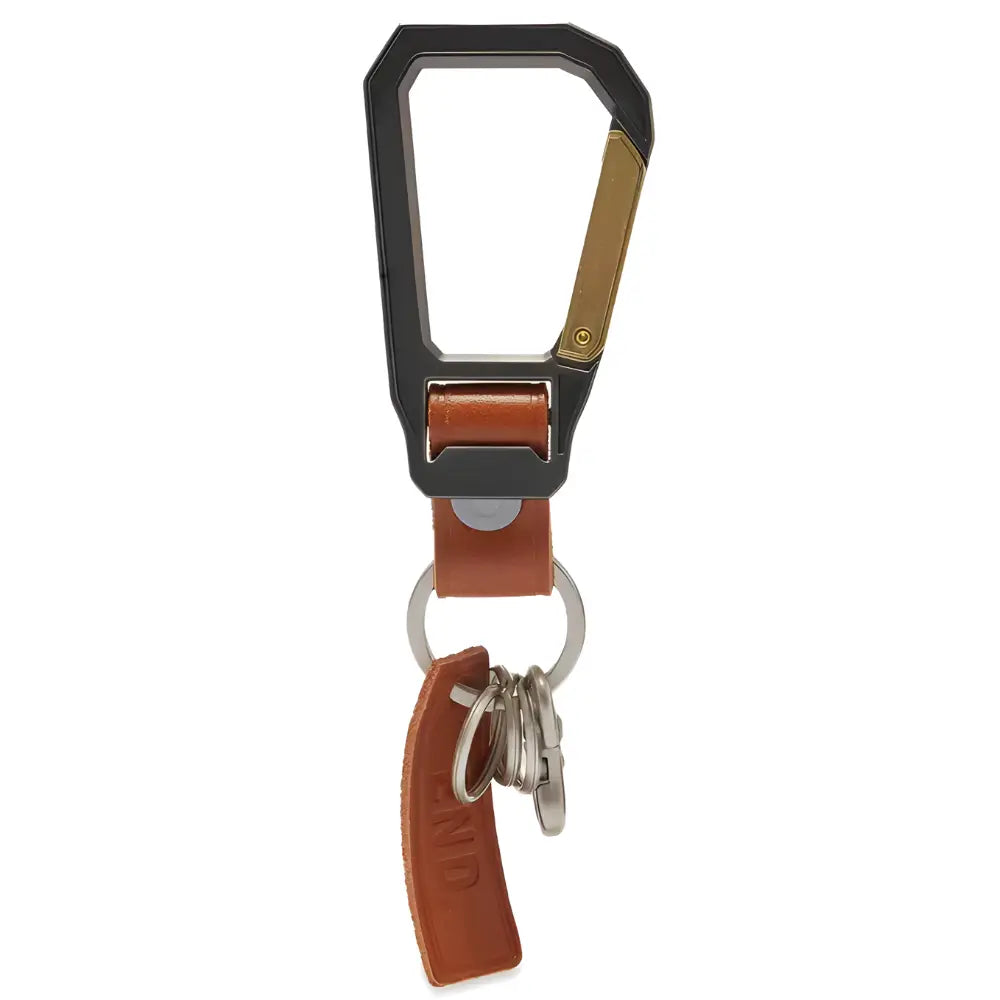 END. X MASTER-PIECE 'IBEX' KEY HOLDER Beige 1