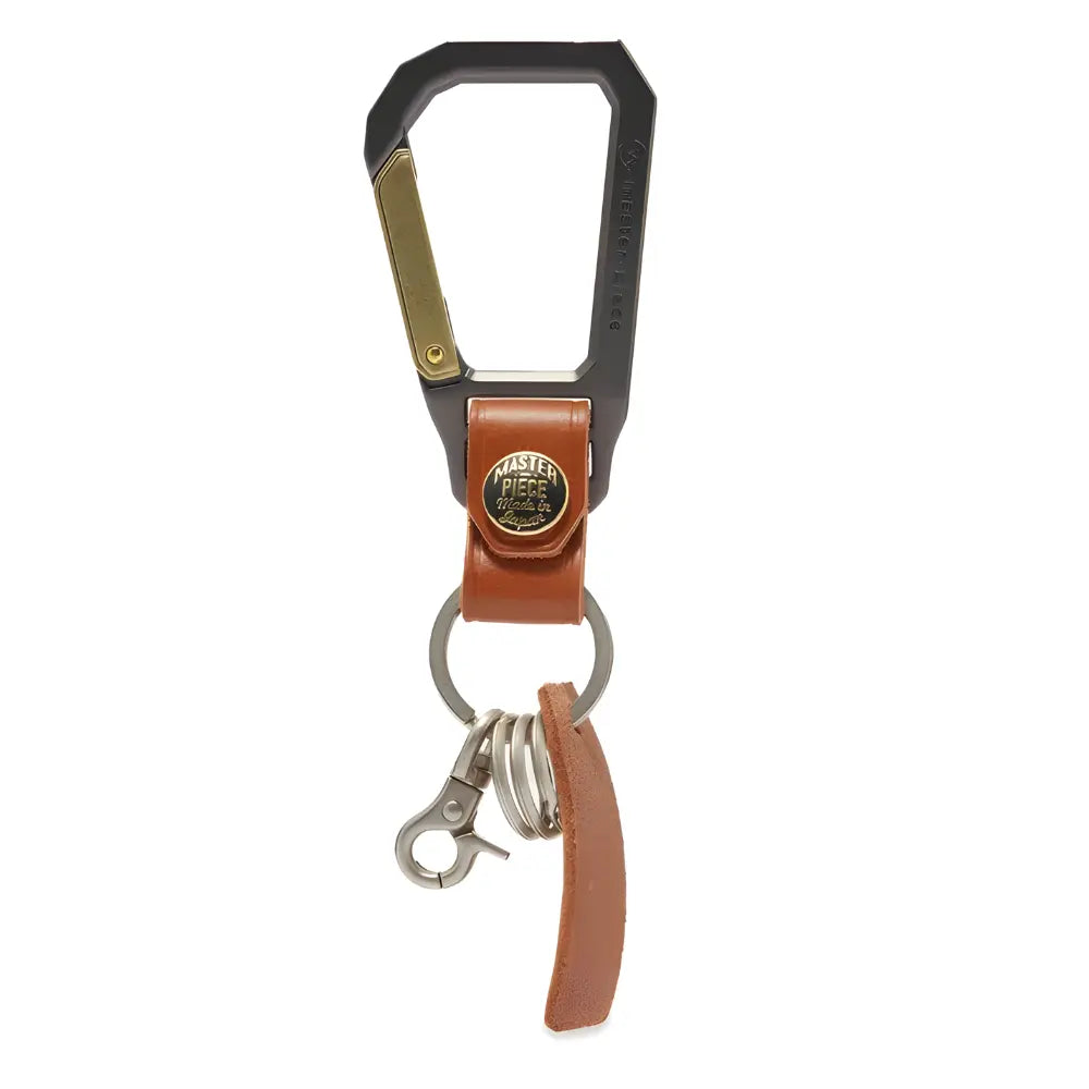 END. X MASTER-PIECE 'IBEX' KEY HOLDER Beige 3