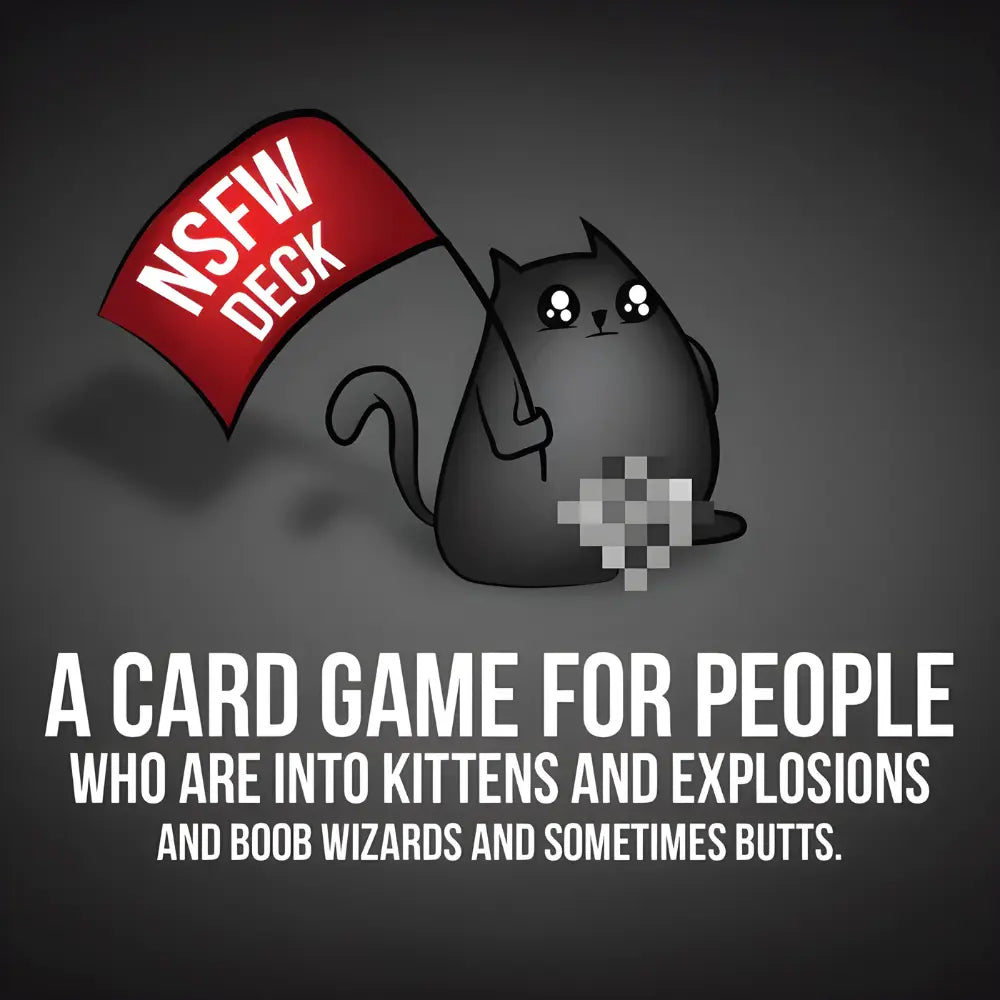 Exploding Kittens NSFW Pack Card Games 3