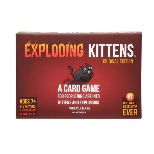 Exploding Kittens Original Edition Card Games Sole Full Of Soul