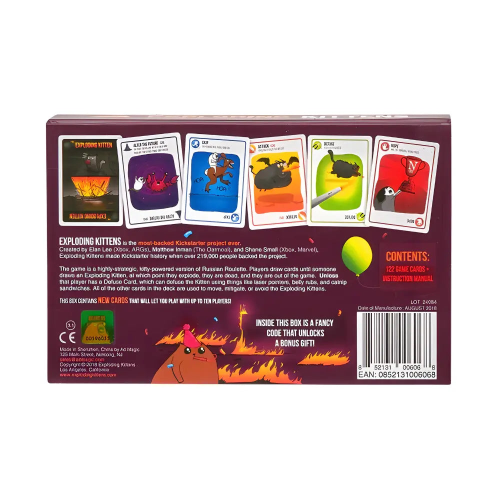 Exploding Kittens Party Pack 4