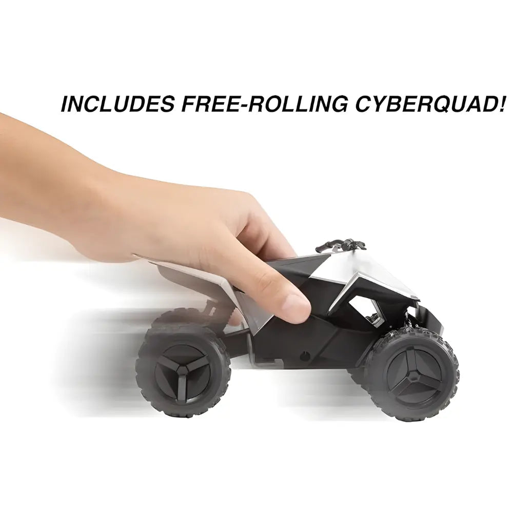 Hot Wheels Tesla Cybertruck 2021 With Cyberquad 3