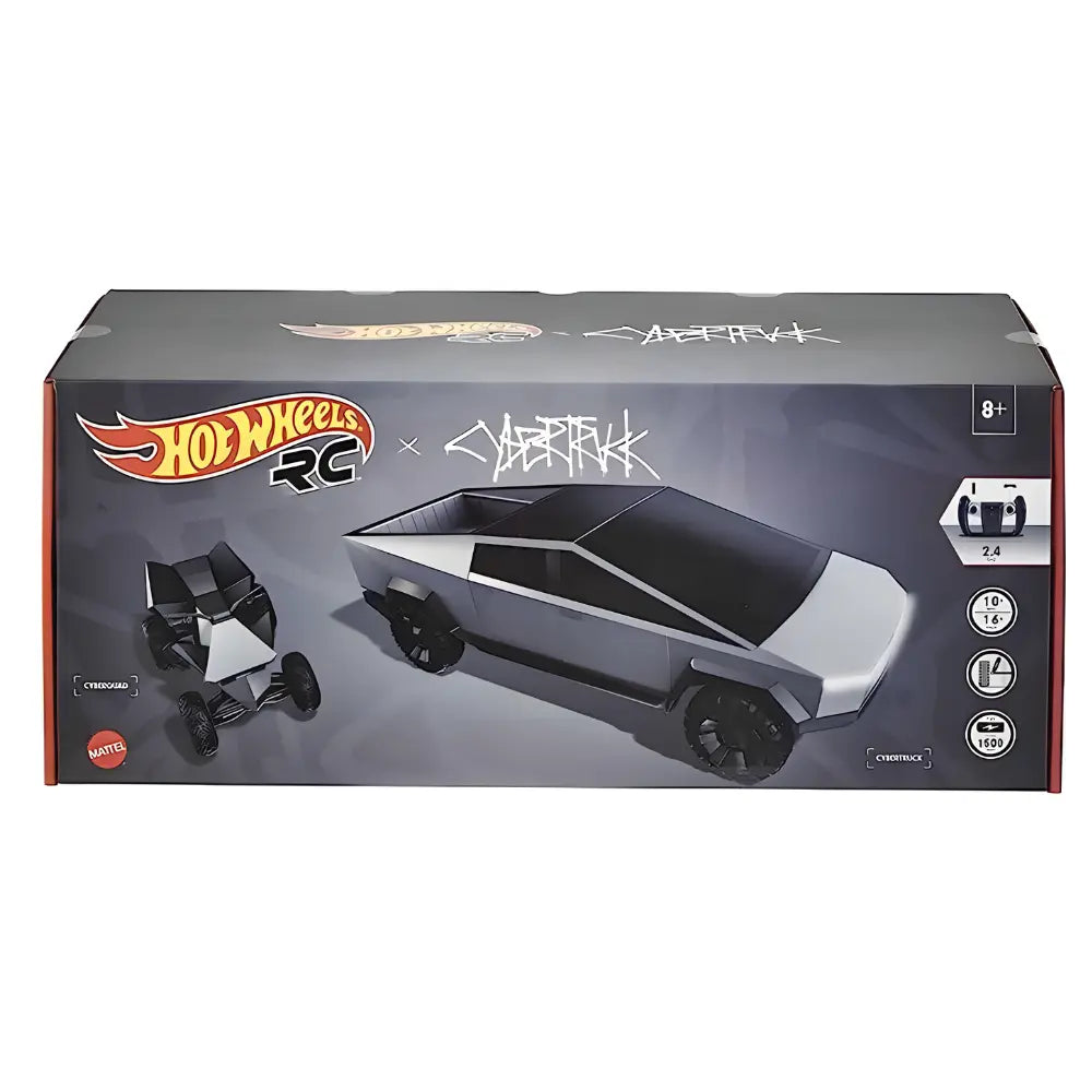 Hot Wheels Tesla Cybertruck 2021 With Cyberquad 5