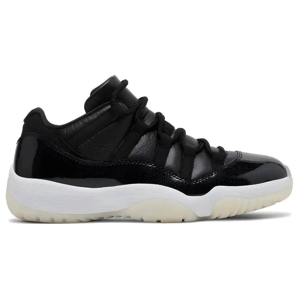 Jordan 11 Retro Low Black, Gym Red & White Sail 1