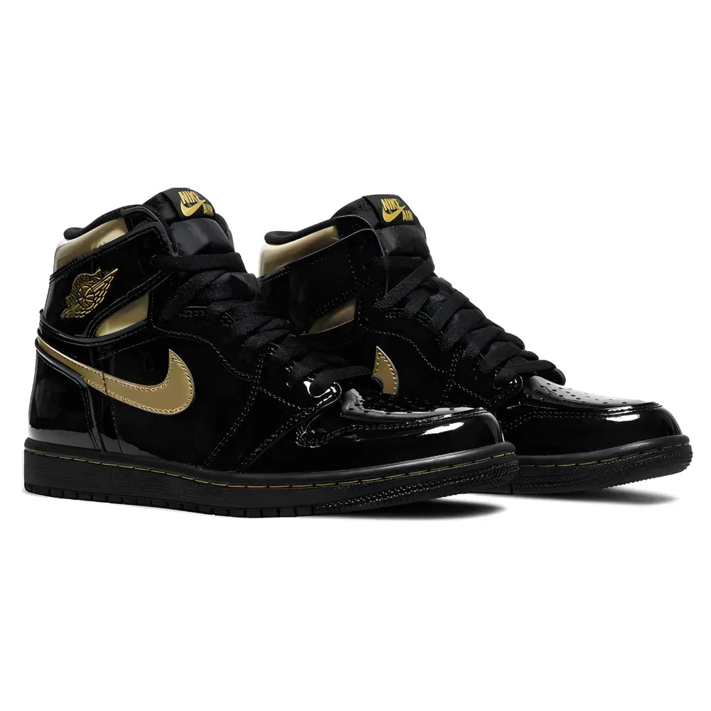 Jordan 1 Retro High Black Metallic Gold 2020 3