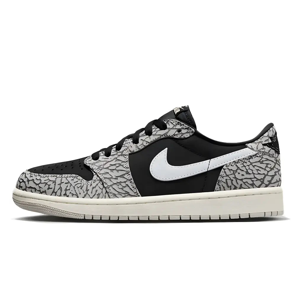 Jordan 1 Retro Low OG Black Cement 1