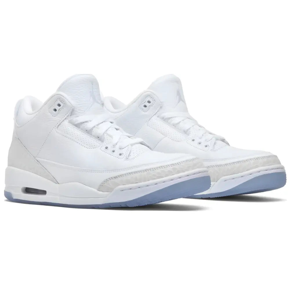 Jordan 3 Retro Pure White 5