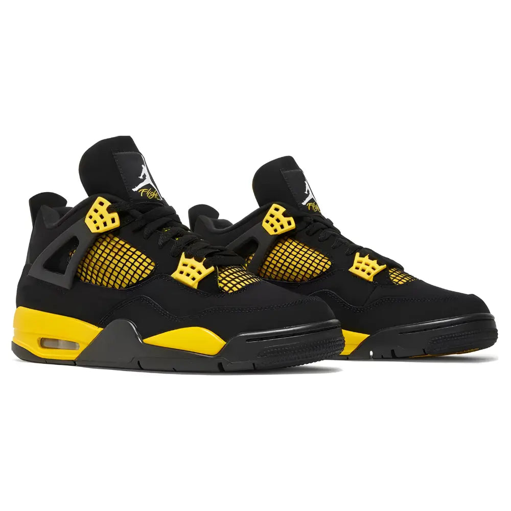 Jordan 4 Retro Black And Tour Yellow 3