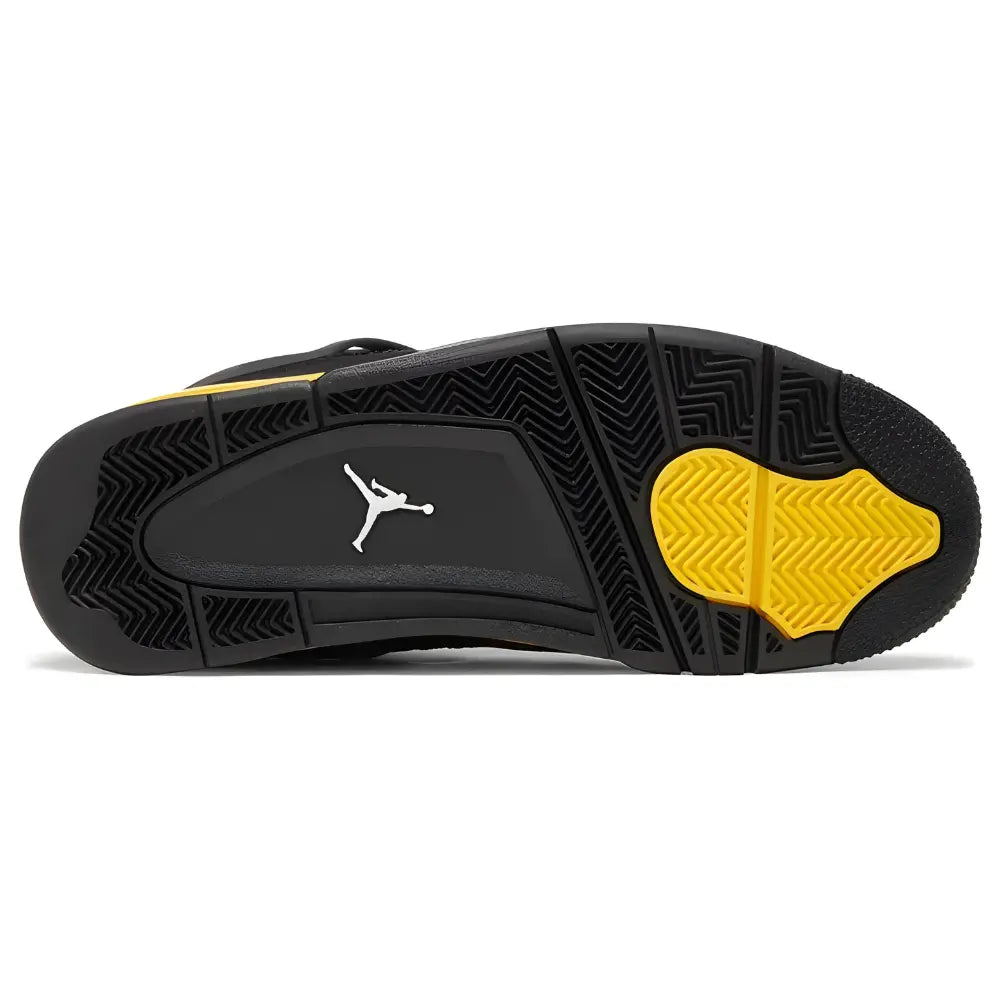 Jordan 4 Retro Black And Tour Yellow 5