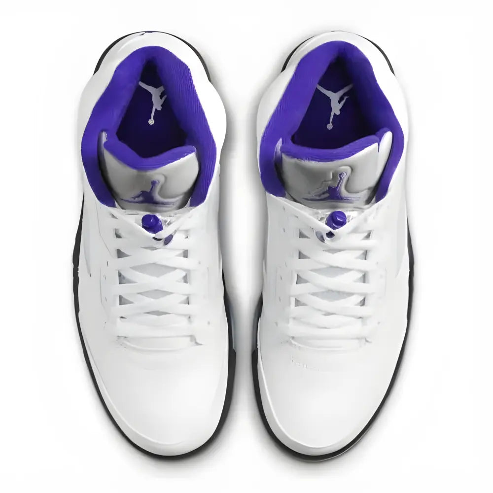 Jordan 5 Retro Dark Concord - Top View