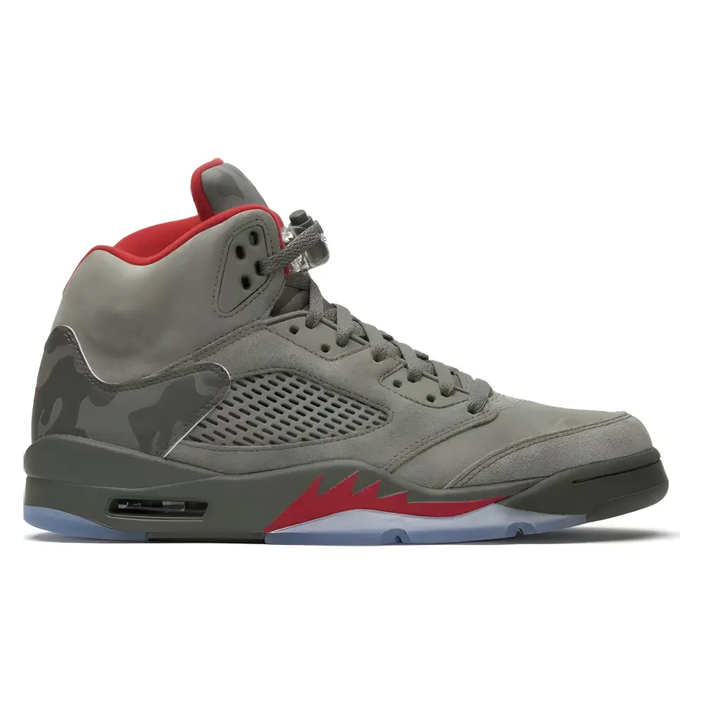 Jordan 5 Retro Dark Stucco And University Red Jordan