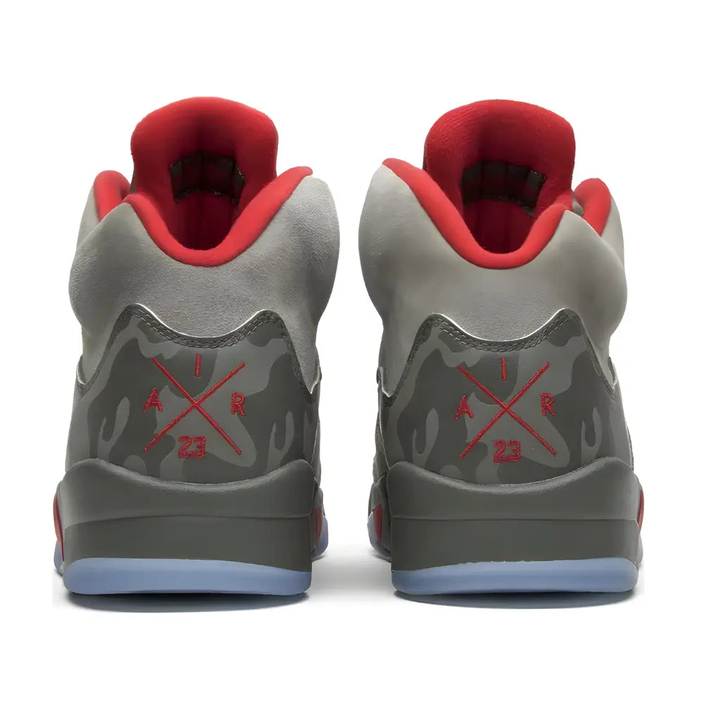 Jordan 5 Retro Dark Stucco And University Red 4