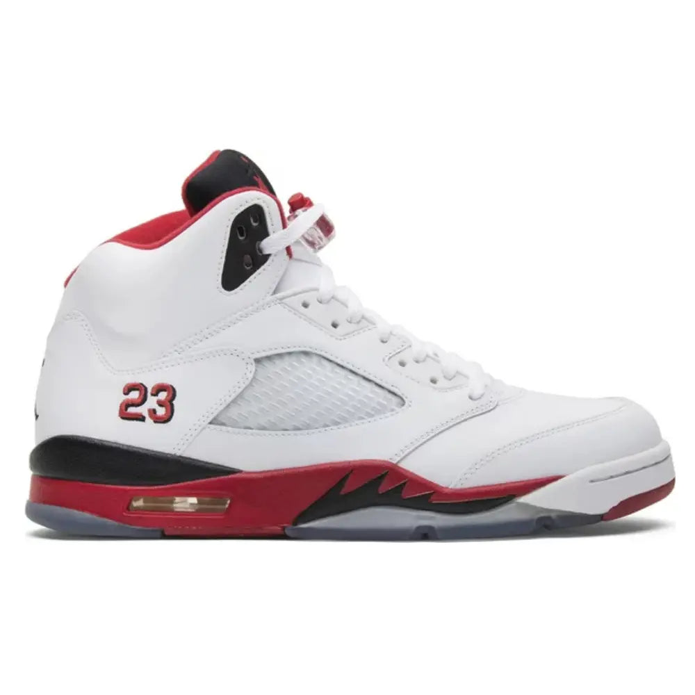 Jordan 5 Retro Fire Red Black Tongue (2013) 1