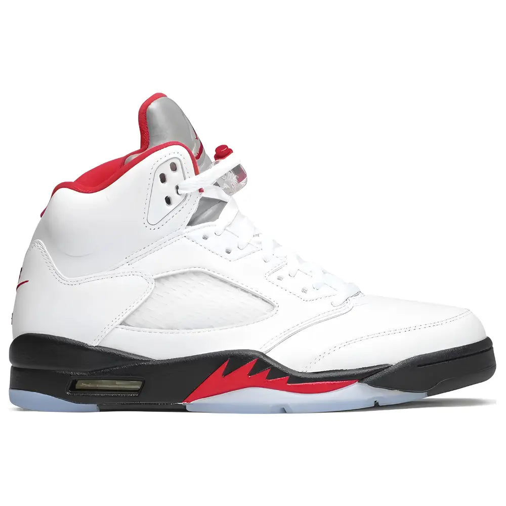 Jordan 5 Retro Fire Red Silver Tongue 2020 1