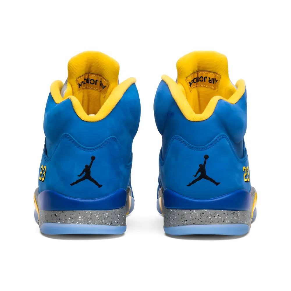 Jordan 5 Retro JSP Laney Varsity Royal Bold Blue Colour Sole Full Of Soul