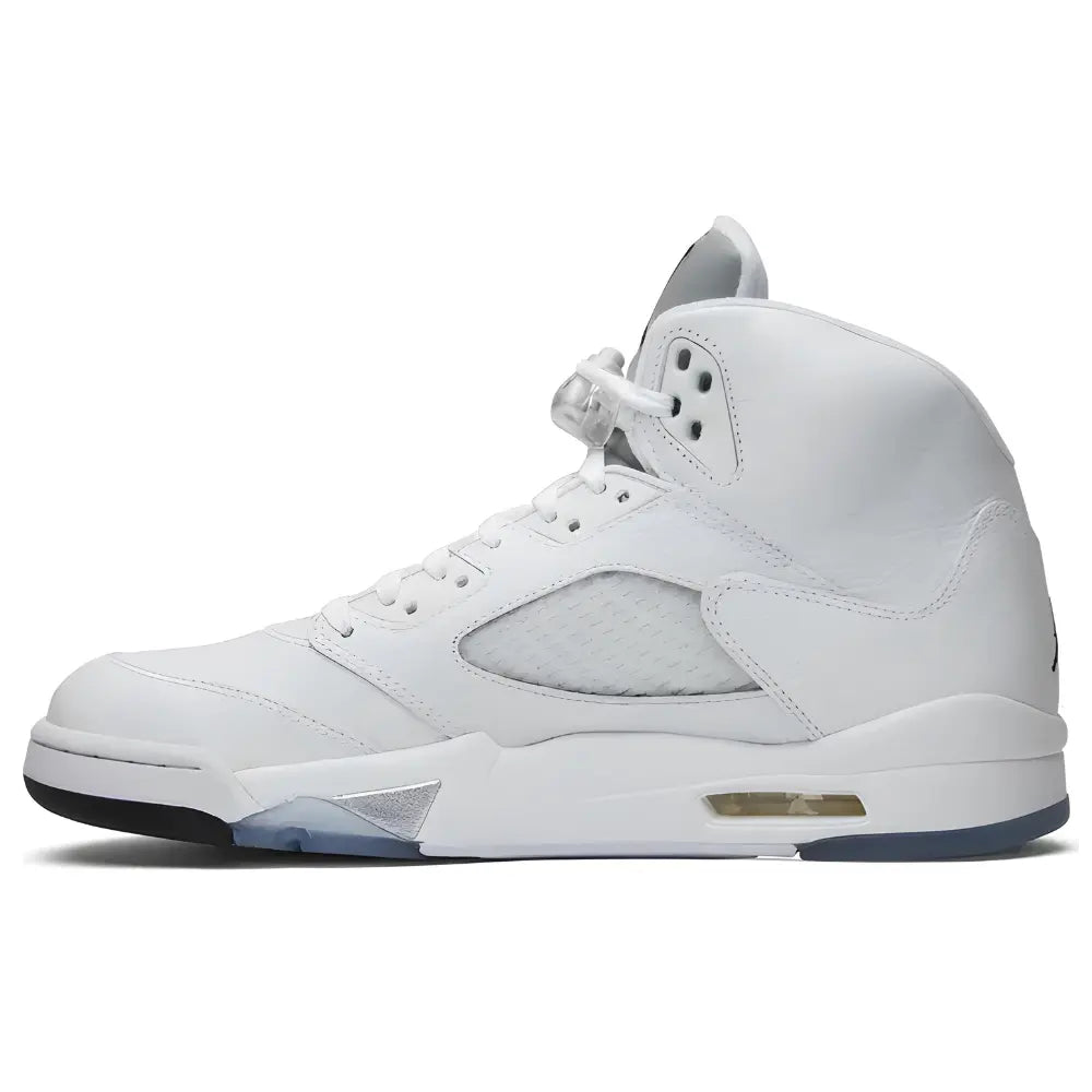 Jordan 5 Retro Metallic White 2