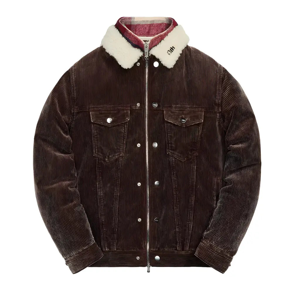 Kith Corduroy Laight Jacket Saddle 1