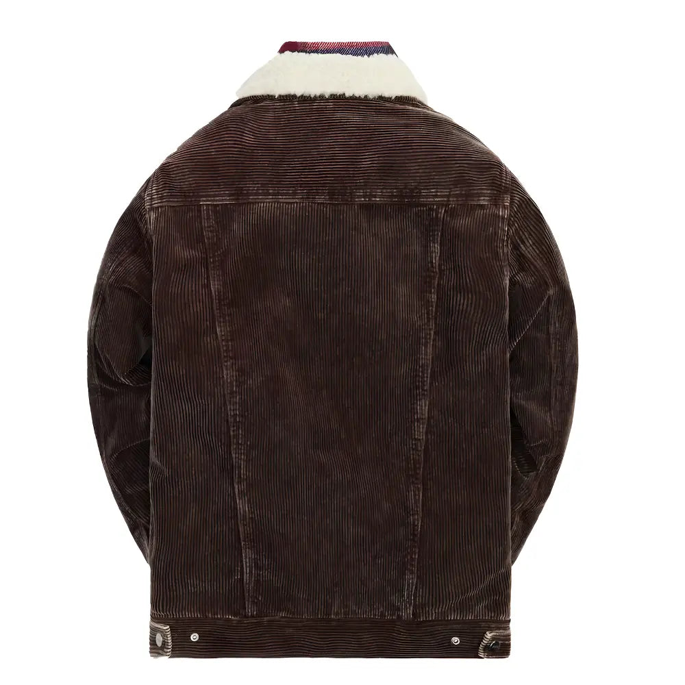 Kith Corduroy Laight Jacket Saddle 2