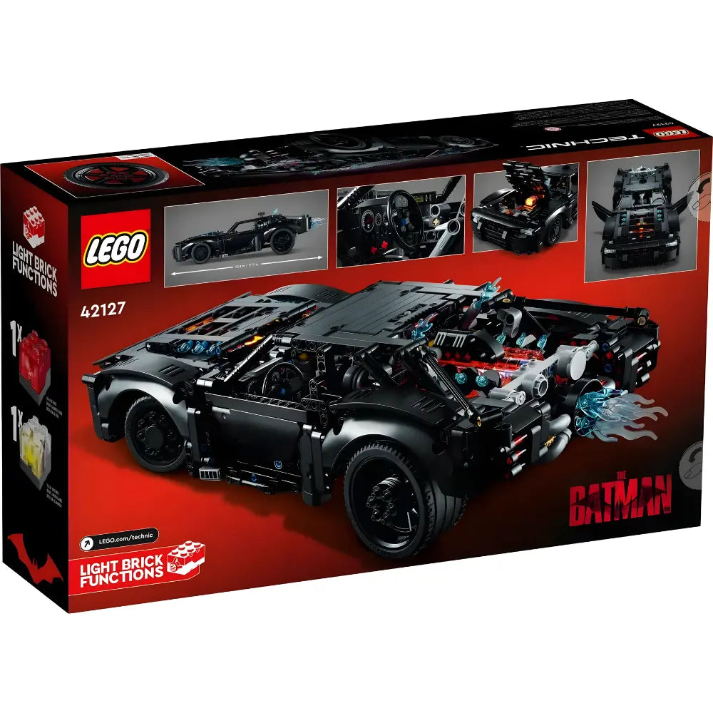 LEGO 42127 Technic DC The Batman Batmobile Set Black 6