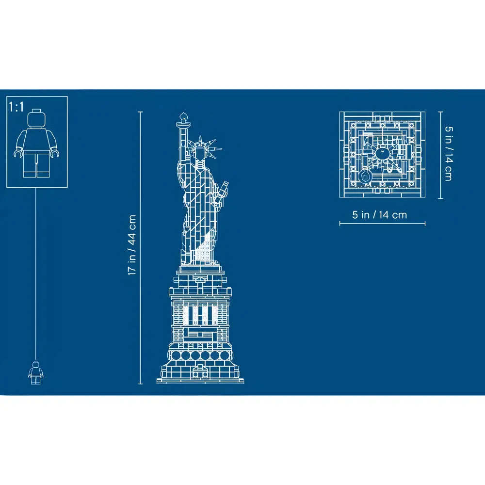 LEGO Architecture Statue of Liberty Set 21042 4