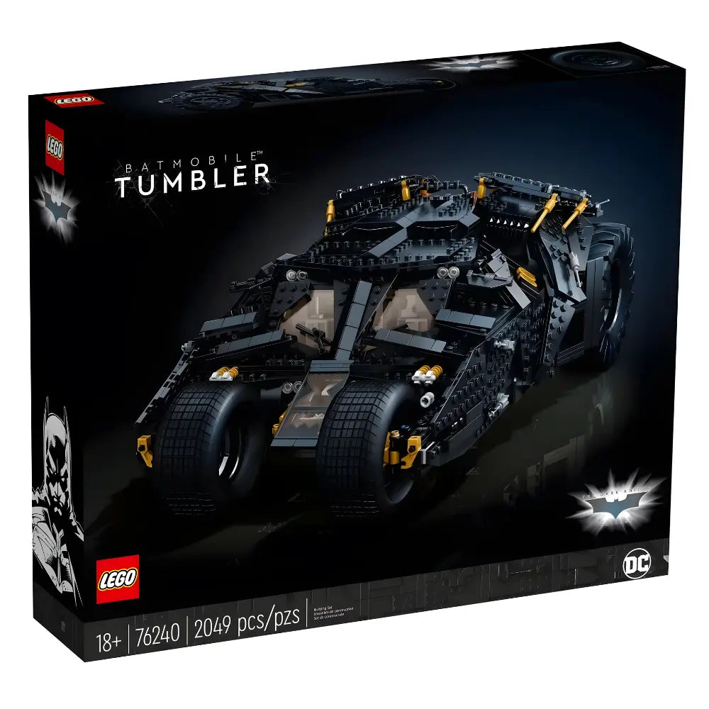 LEGO Batman Batmobile Tumbler Set 76240 Black Sole Full Of Soul