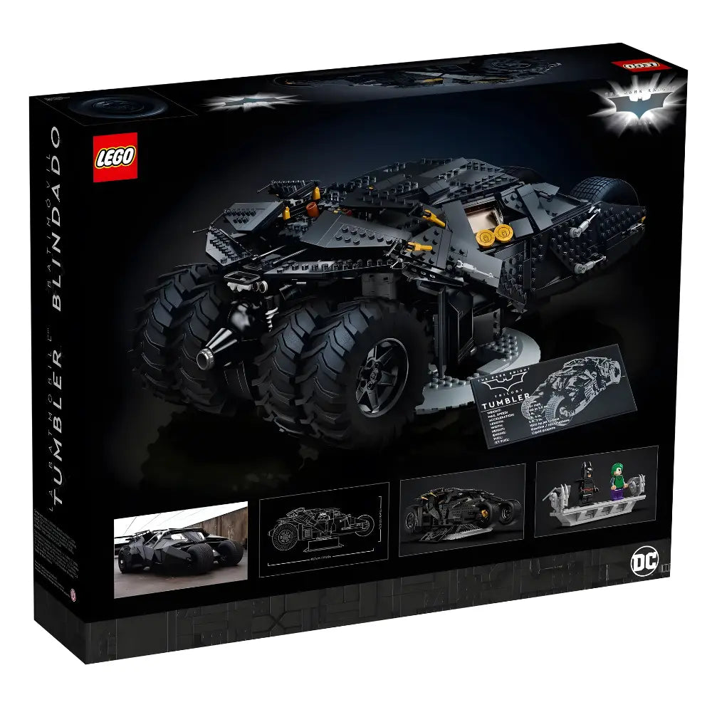 LEGO Batman Batmobile Tumbler Set 76240 Black Sole Full Of Soul