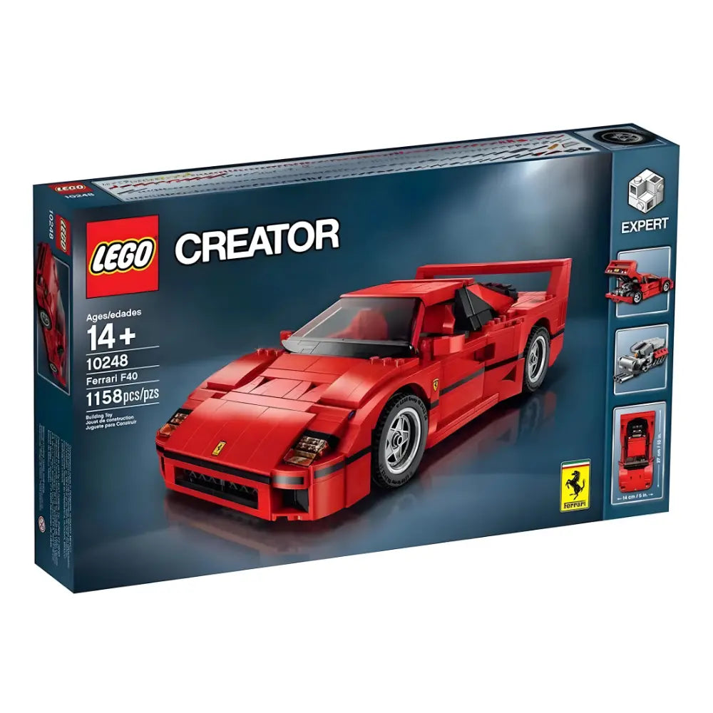 LEGO Creator Ferrari F40 Set 10248 Sole Full Of Soul 3