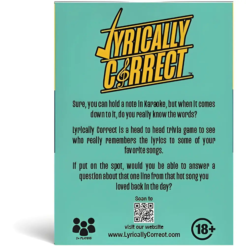 Lyrically Correct Music Trivia Game 90s R&B Expansion Pack Sole Full Of Soul