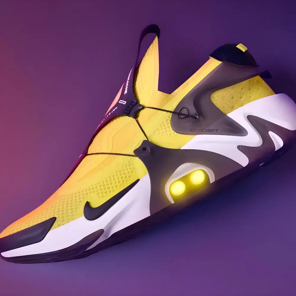 Nike Adapt Huarache Opti Yellow 4