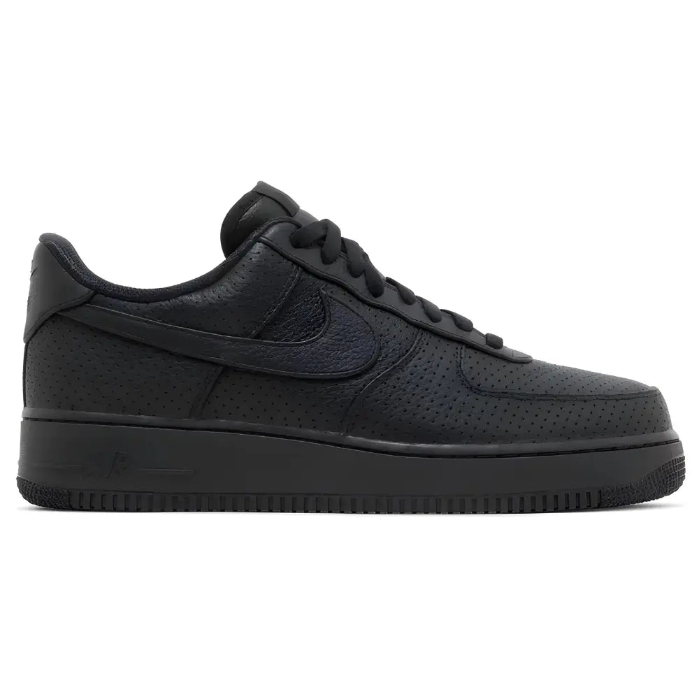 Nike Air Force 1 Low SP Triple Black Perforated 1