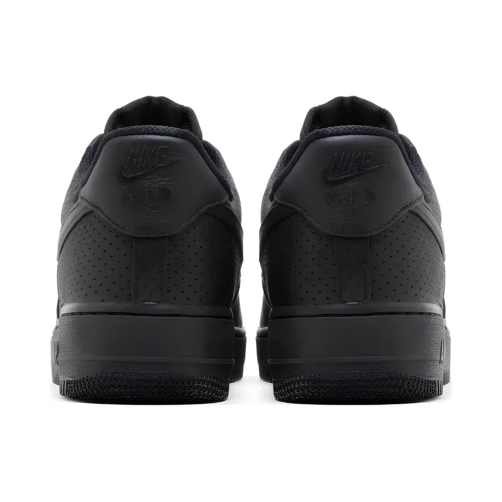 Nike Air Force 1 Low SP Triple Black Perforated 4