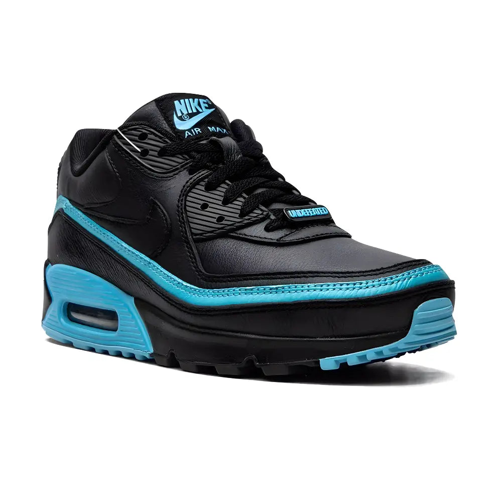 Nike Air Max 90 Undefeated Black Blue Fury 1