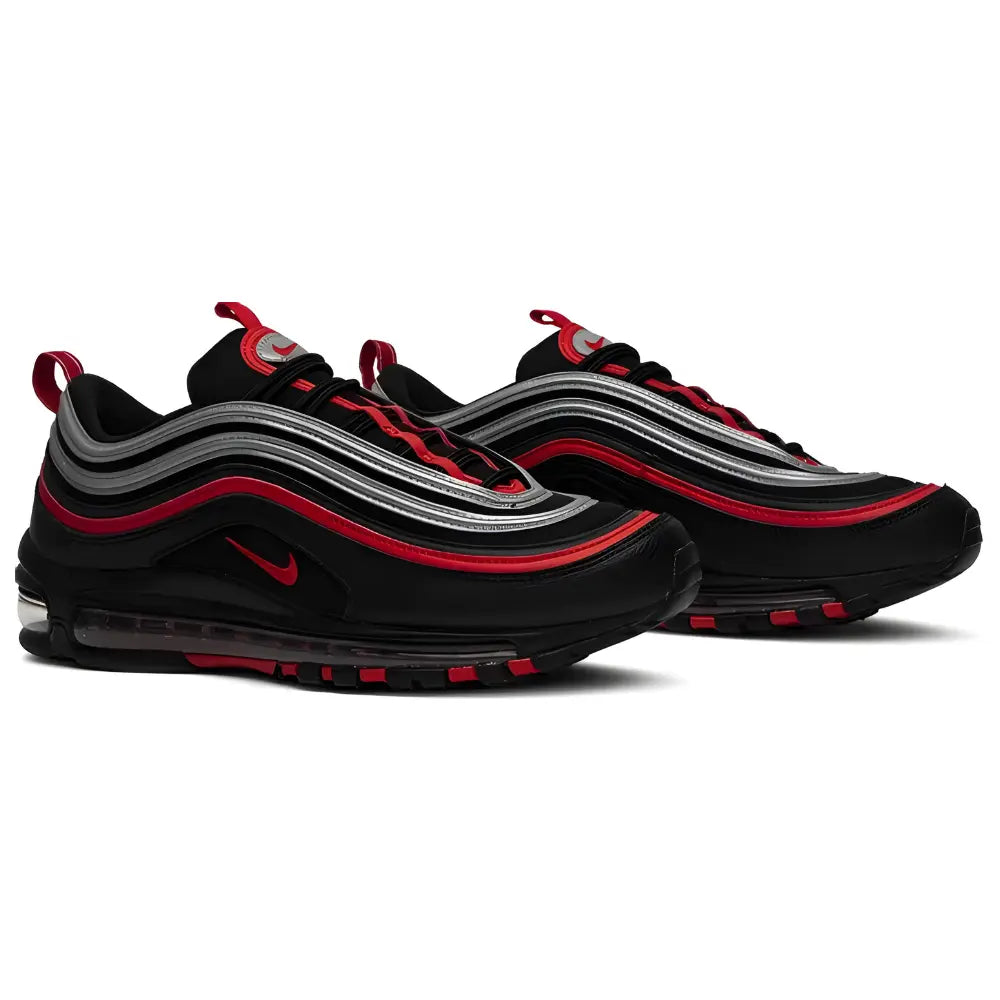 Nike Air Max 97 Black Red Silver NIKE