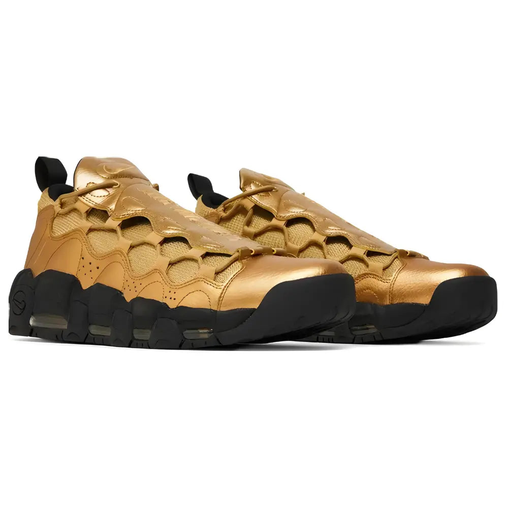 Nike Air More Money Metallic Gold Black 3