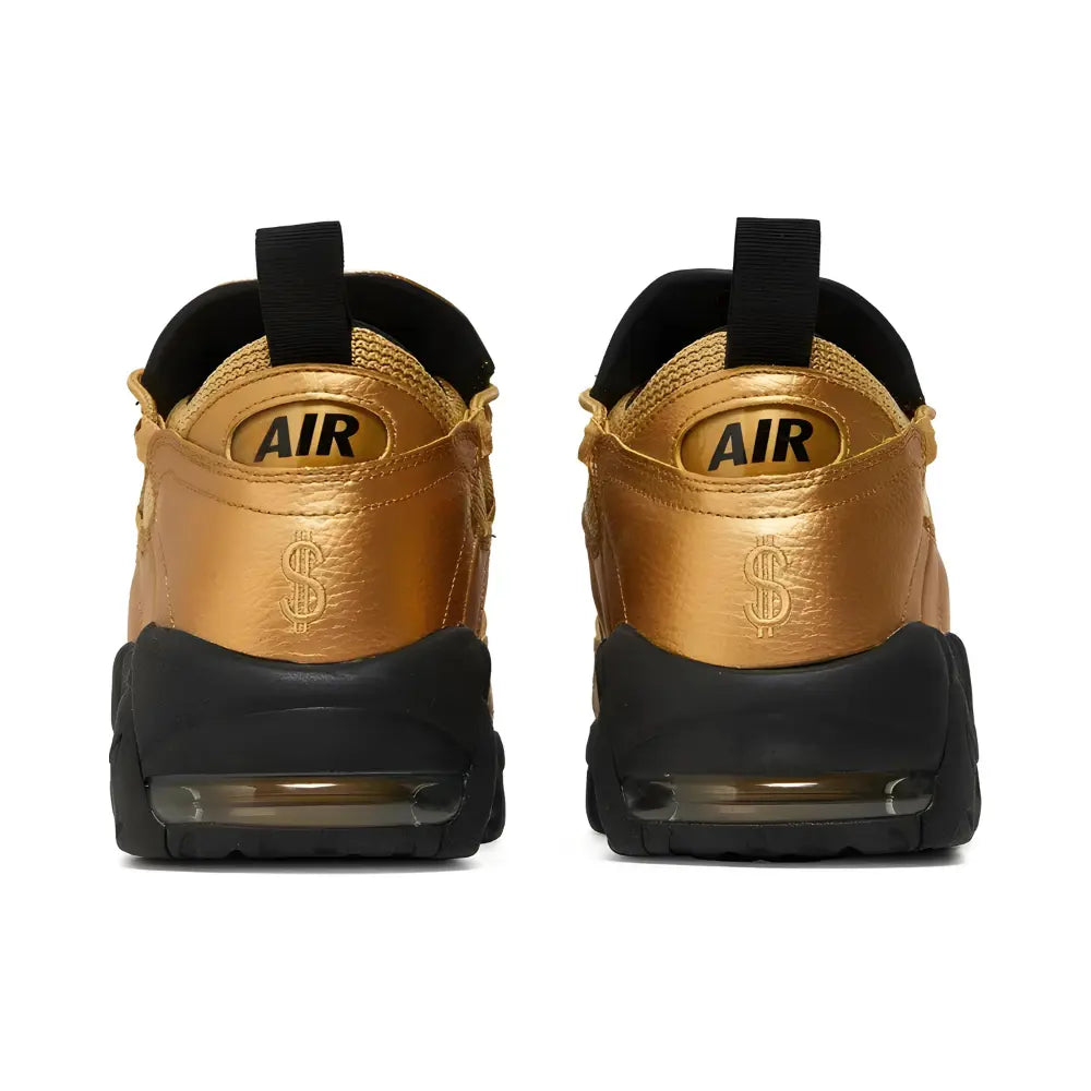 Nike Air More Money Metallic Gold Black 4