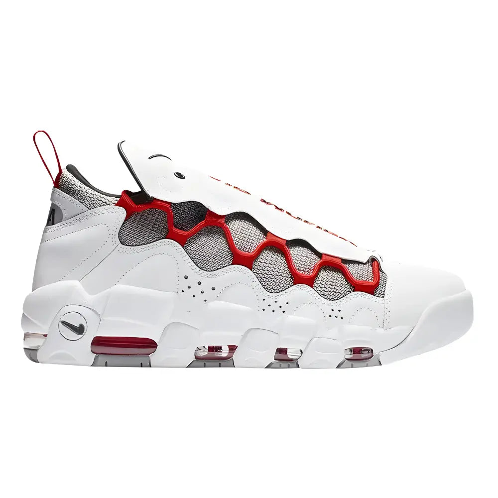 Nike Air More Money White Habenero Red Atmosphere Grey NIKE