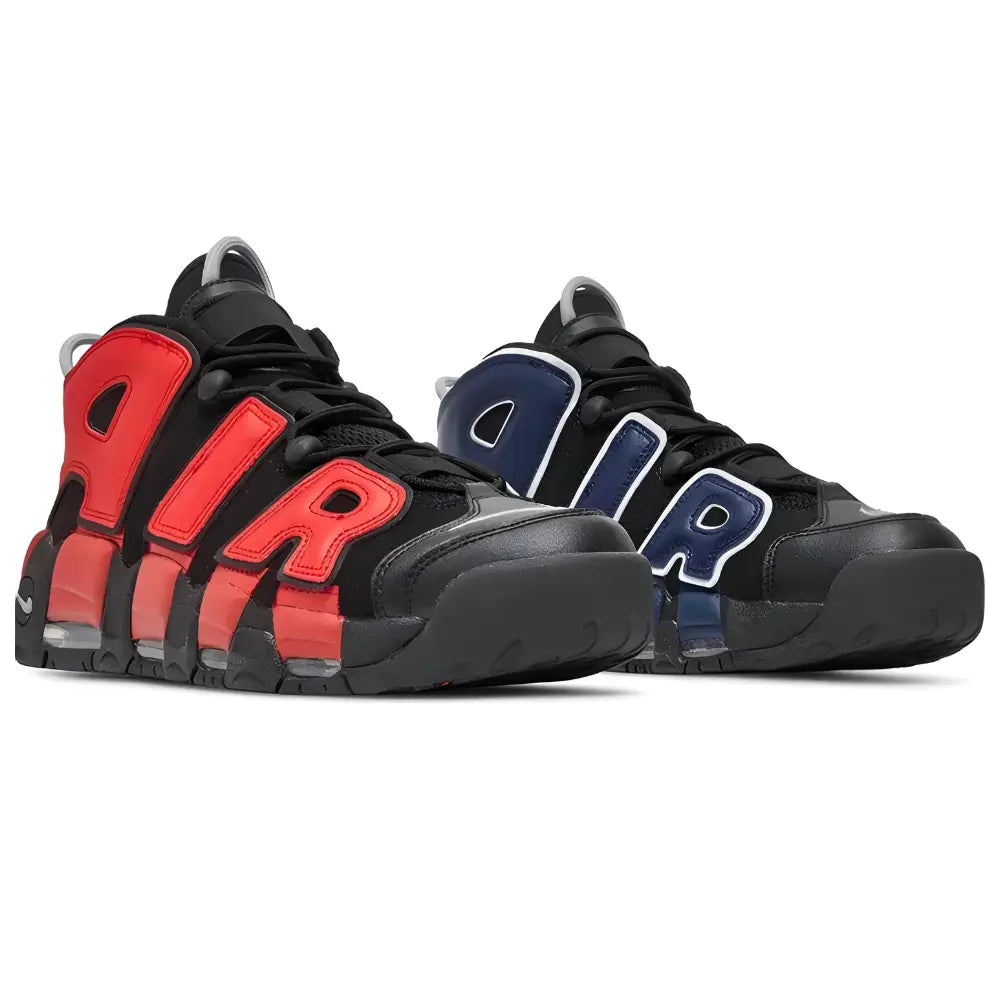 Nike Air More Uptempo 96 Alternates Split Black Varsity Red 3