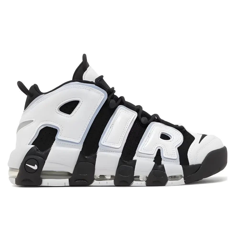 Nike Air More Uptempo 96 Black And White Sole Full Of Soul