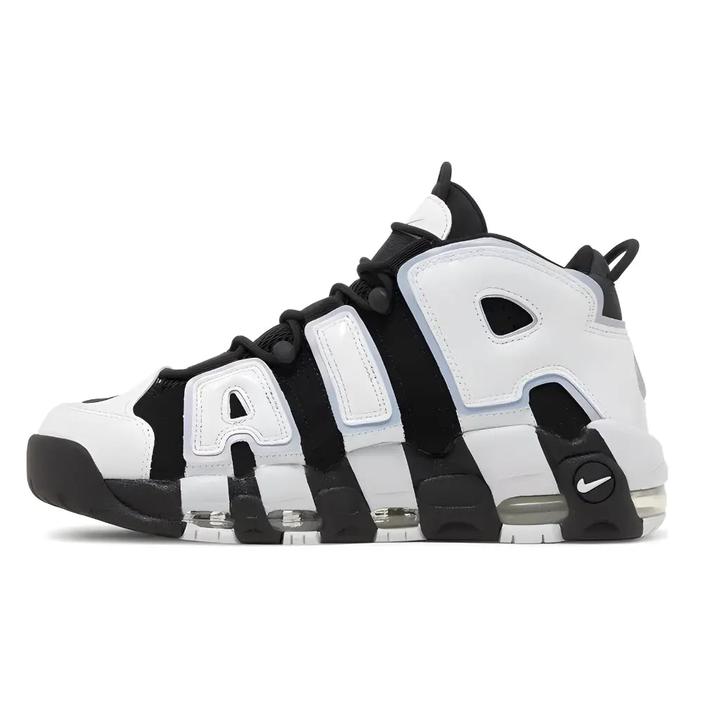 Nike Air More Uptempo 96 Black And White Sole Full Of Soul